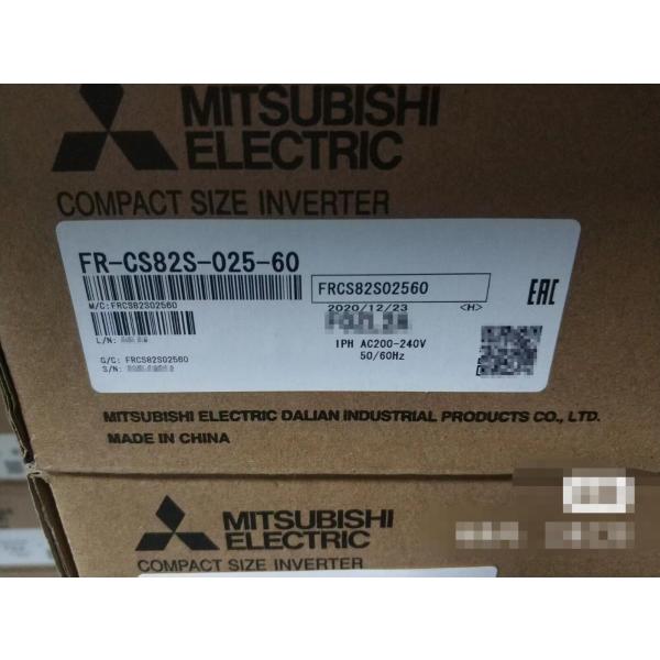 【新品 東京発 ★適格請求書発行可★】MITSUBISHI 三菱電機 FR-CS82S-025-60 0.4KW AC200-240V インバーター 【６ヶ月保証】｜ヒマワリショップ