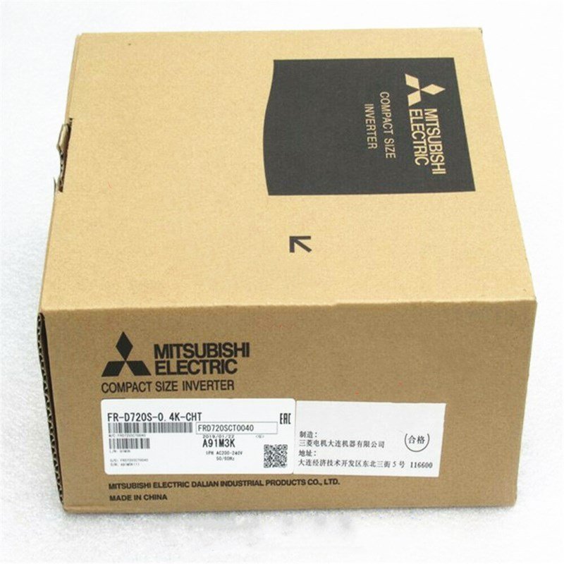 【新品 東京発 ★適格請求書発行可★】MITSUBISHI 三菱電機 FR-D720S-0.4K-CHT インバーター【６ヶ月保証】