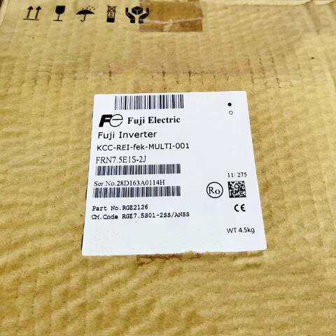 【新品 東京発 ★適格請求書発行可★】FUJI 富士電機 FRN7.5E1S-2J 7.5KW 220V用インバーター【6ヶ月保証】|ヒマワリショップ