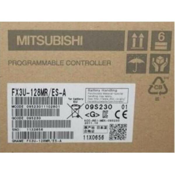 【新品 東京発 ★適格請求書発行可★】MITSUBISHI 三菱電機 FX3U-128MR/ES-A【6ヶ月保証】|ヒマワリショップ