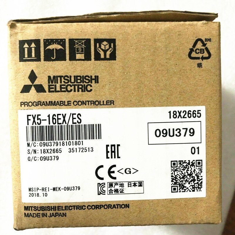 【新品 東京発 ★適格請求書発行可★】MITSUBISHI 三菱電機 FX5-16EX/ES【６ヶ月保証】
