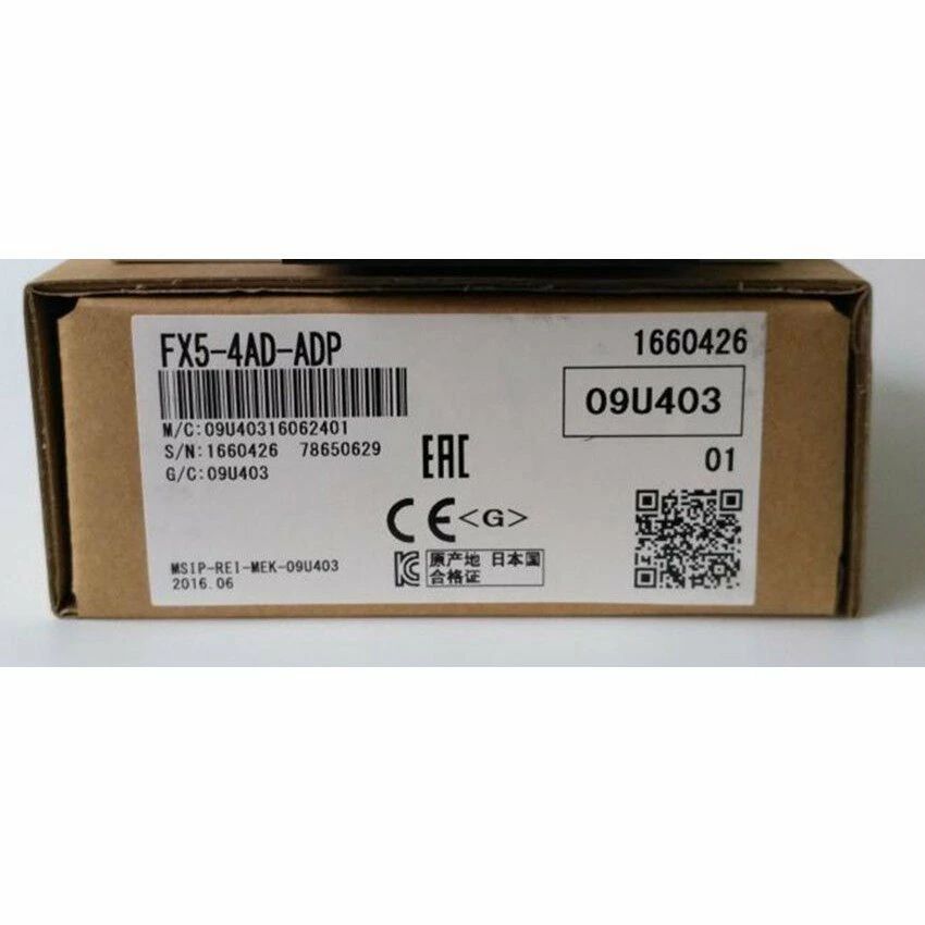 【新品 東京発 ★適格請求書発行可★】MITSUBISHI 三菱電機 FX5-4AD-ADP【６ヶ月保証】