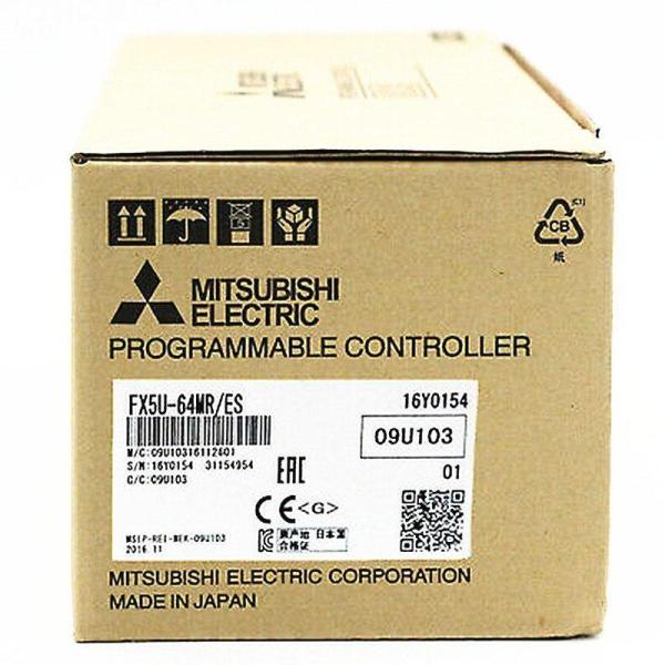 【新品 日本の首都発 ★適当お願いごと書ふり出し可★】MITSUBISHI 三菱電機 FX5U-64MR/ES【６ヶ月引き受ける】