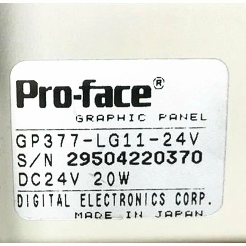 【新品 日本の首都発 ★適当お願いごと書振り出し可★】Proface GP377-LG11-24V 見せびらかす器【６ヶ月引き受ける】