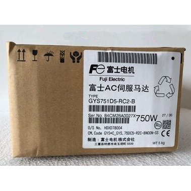 【新品 日本の首都発 ★適当お願いごと書ふり出し可★】富士 サーボ原動機 GYS751D5-RC2-B【６ヶ月引き受ける】