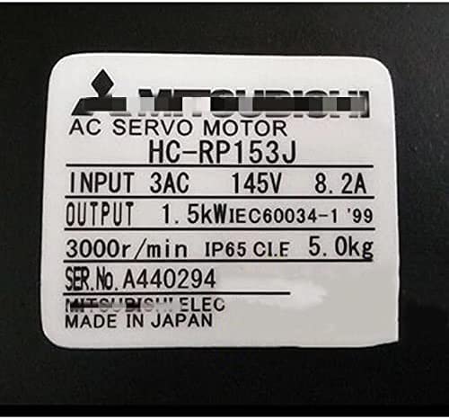 【新品 日本の首都発 ★適当お願いごと書振り出し可★】MITSUBISHI/三菱 HC-RP153J サーボ原動機 【６ヶ月引き受ける】