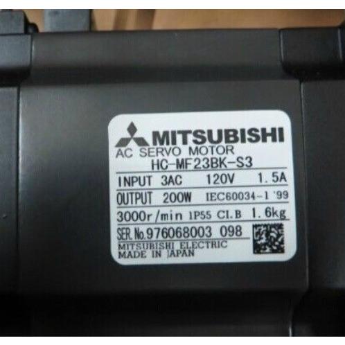 【新品 東京発 ★適格請求書発行可★】HC-MF23BK-S3 servo motor Mitsubishi HCMF23BK-S3 【６ヶ月保証】