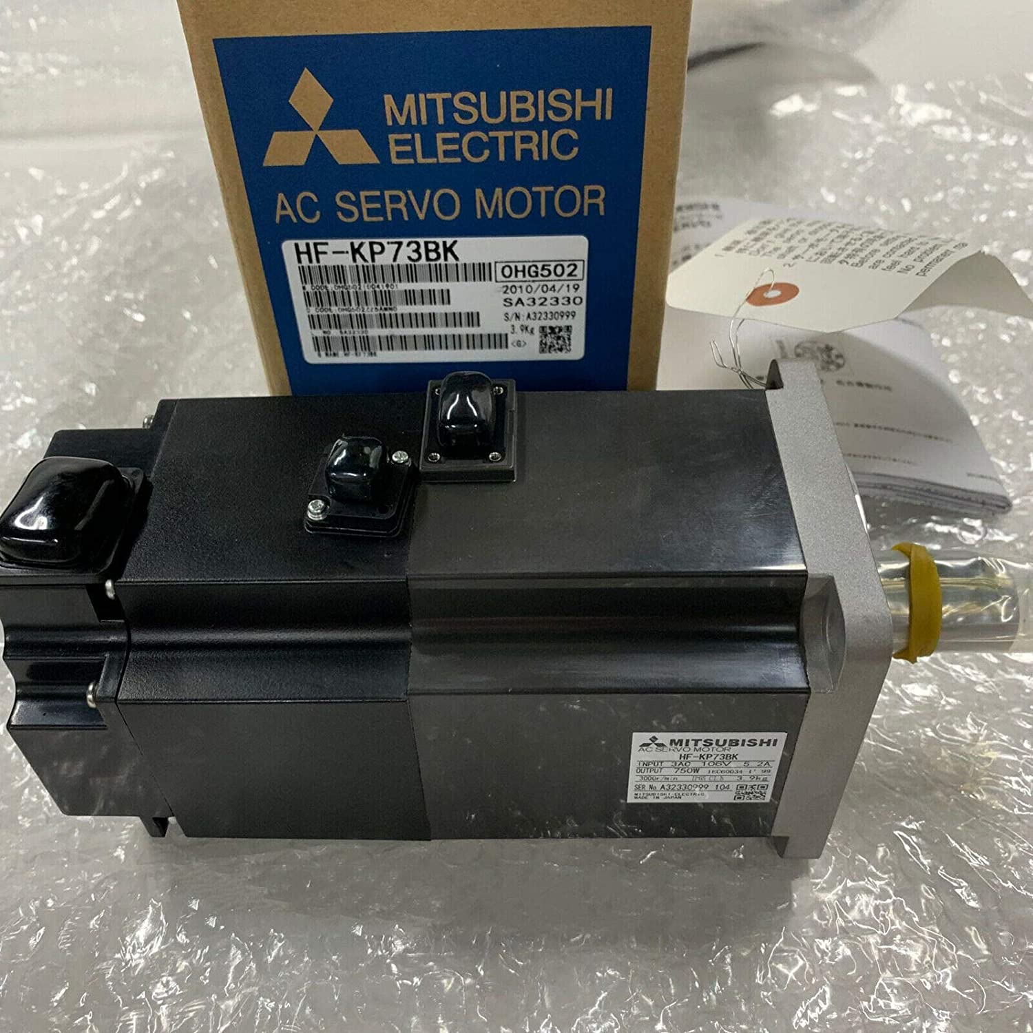 【新品 東京発 ★適格請求書発行可★】MITSUBISHI/三菱 HF-KP73BK サーボモーター【６ヶ月保証】｜ヒマワリショップ