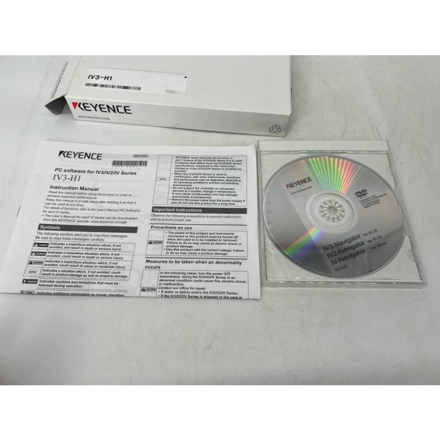 【新品 東京発 ★適格請求書発行可★】KEYENCE キーエンス IV3-H1 用センサソフトウェア 【6ヶ月保証】|ヒマワリショップ
