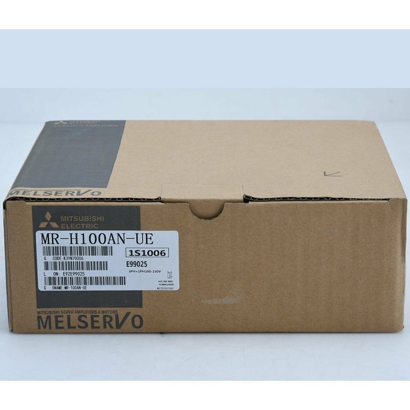 【新品 東京発 ★適格請求書発行可★】MITSUBISHI 三菱電機 MR-H100AN-UE サーボアンプ【６ヶ月保証】
