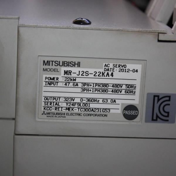 【新品 東京発 ★適格請求書発行可】★MITSUBISHI/三菱電機 MR-J2S-22KA4 サーボアンプ【６ヶ月保証】