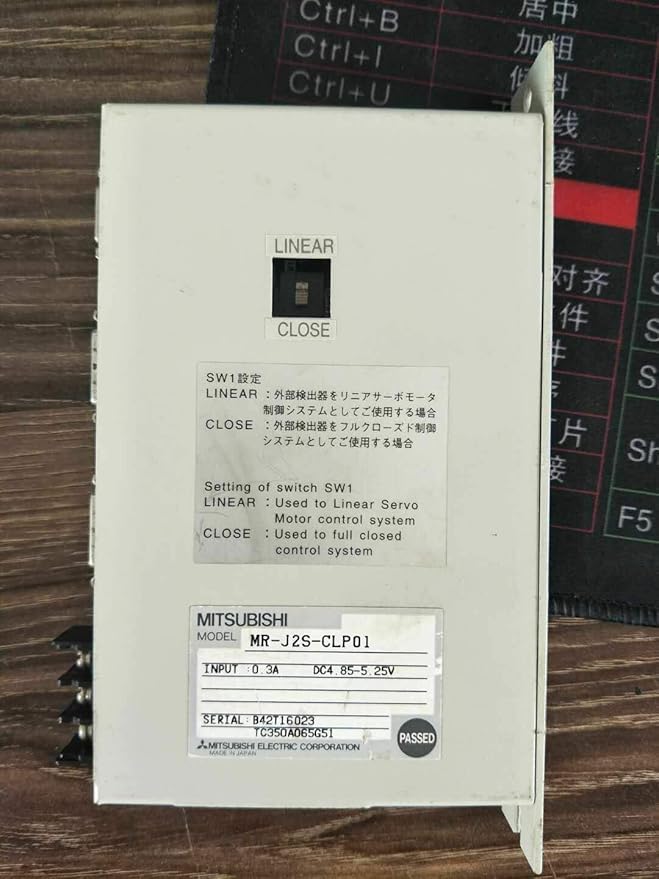 【新品 日本の首都発 ★適当お願いごと書振りだし可★MITSUBISHI 三菱電機 MR-J2S-CLP01 サーボ運転 【６ヶ月引き請ける】 電設資材-木材・建築資材・設備