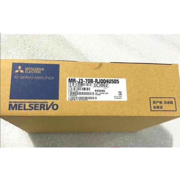 【新品 東京発 ★適格請求書発行可★】 MITSUBISHI/三菱 MR-J3-70B-RJ004U505【６ヶ月保証】｜ヒマワリショップ