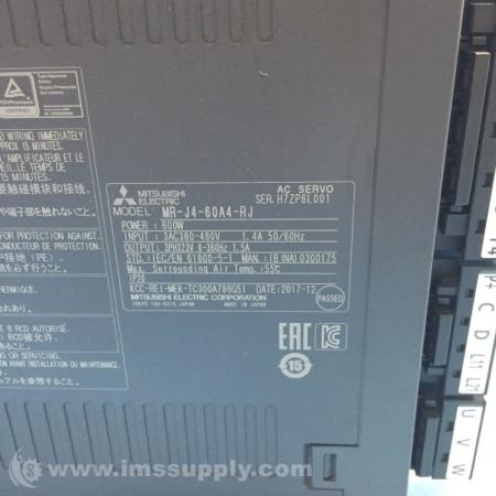 【新品 東京発 ★適格請求書発行可★】MITSUBISHI 三菱電機 MR-J4-60A4-RJ サーボアンプ【6ヶ月保証】|ヒマワリショップ