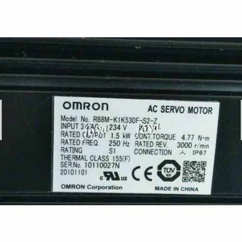 【新品 東京発 ★適格請求書発行可★】OMRON オムロン R88M-K1K530F-S2-Z 用サーボモーター【６ヶ月保証】