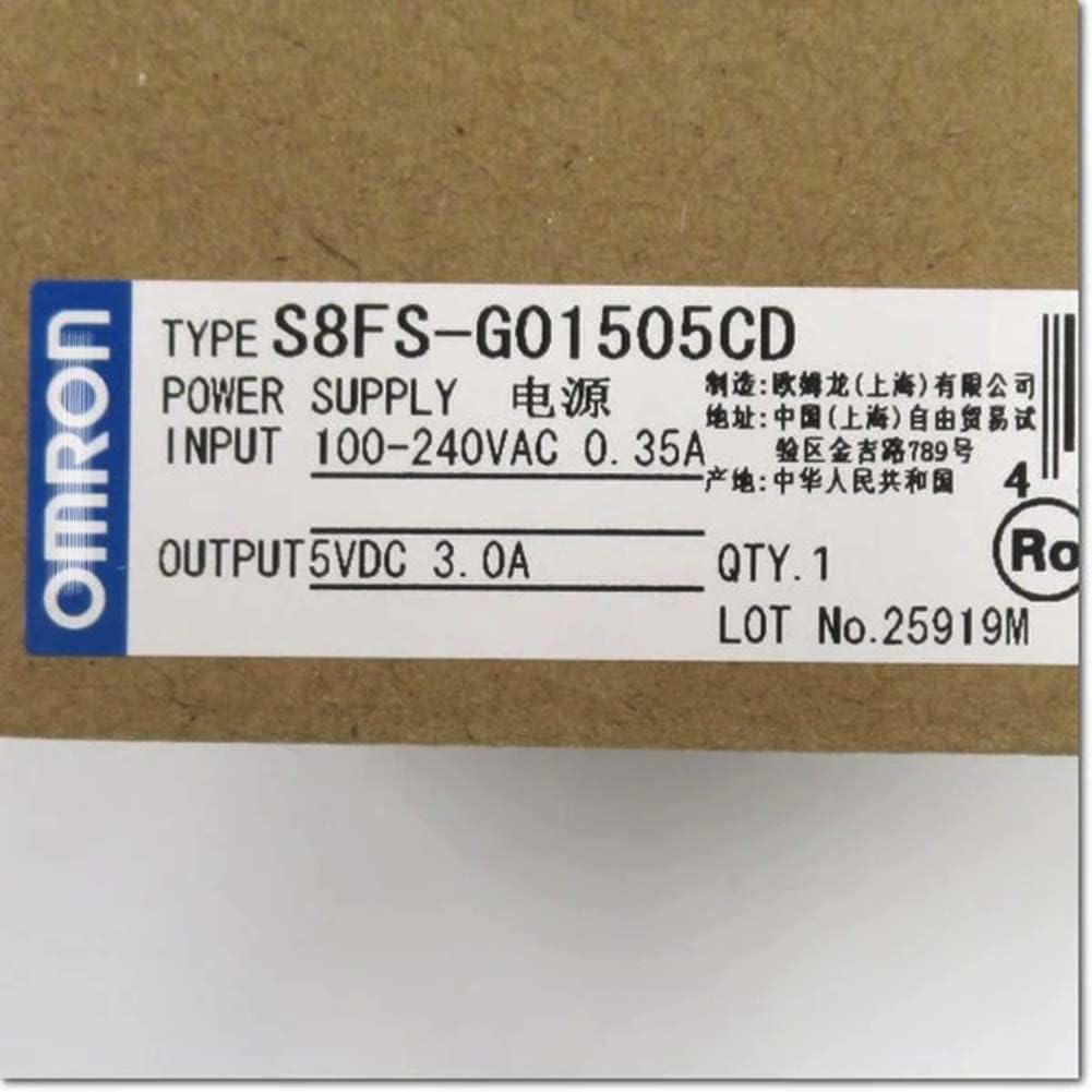 【新品 東京発 ★適格請求書発行可★】OMRON オムロン S8FS-G01505CD 5VDC 3.0A 用 スイッチ電源 【６ヶ月保証】