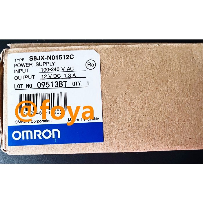 【新品 日本の首都発 ★適当お願いごと書振り出し可★】OMRON オムロン S8JX-N01512C 12VDC 1.3A 用スイッチングワット数【６ヶ月引き受ける】