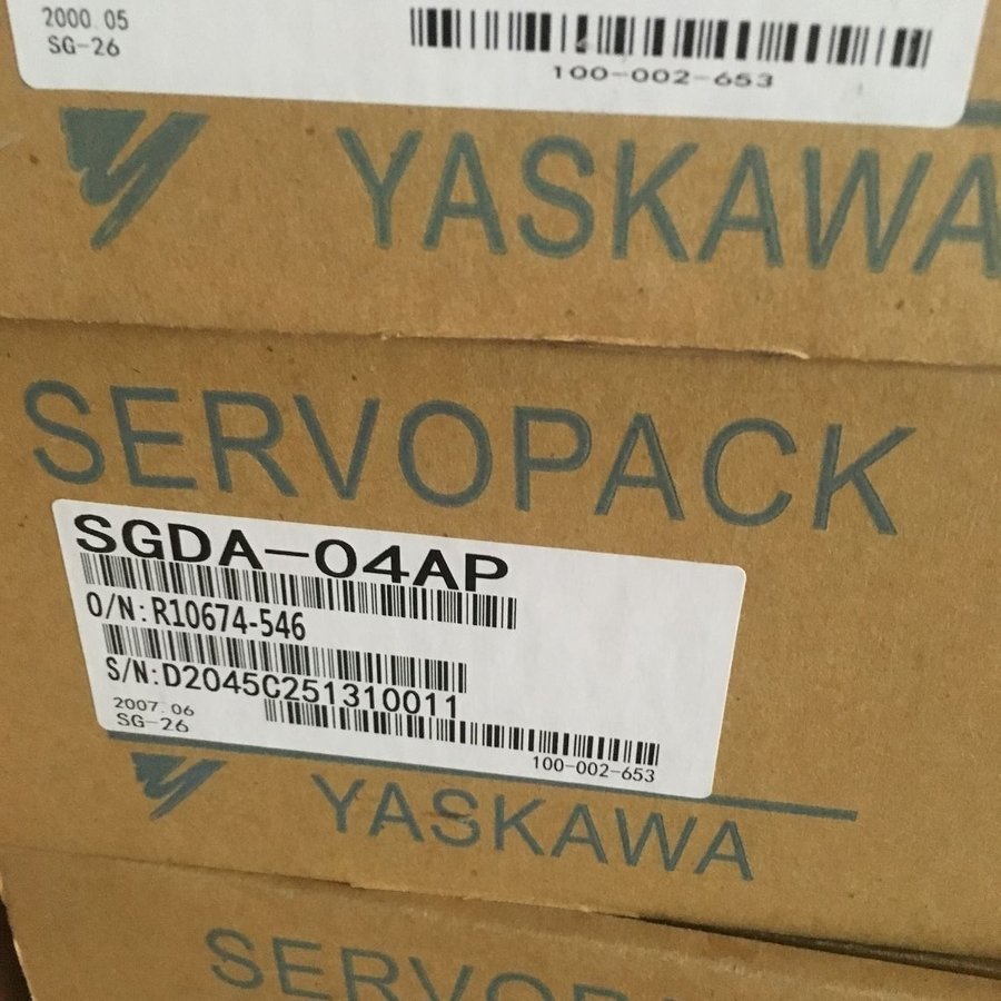 【新品 東京発 ★適格請求書発行可★】YASKAWA/安川電機 SGDA-04AP サーボドライブ【６ヶ月保証】｜ヒマワリショップ
