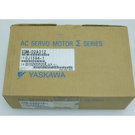 【新品 東京発 ★適格請求書発行可★】YASKAWA / 安川電機 サーボモーター SGM-02A312【６ヶ月保証】