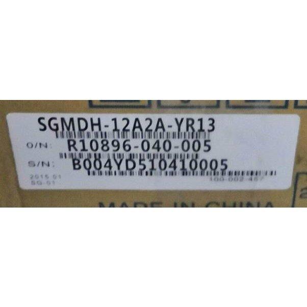 【新品 東京発 ★適格請求書発行可★】YASKAWA 安川電機 SGMDH-12A2A-YR13 サーボモーター【６ヶ月保証】｜ヒマワリショップ