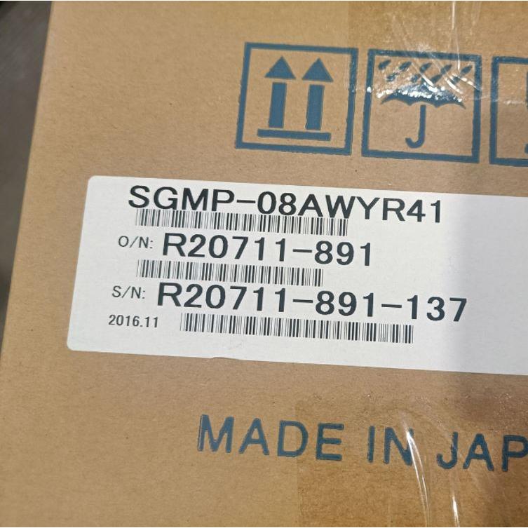 【新品 東京発 ★適格請求書発行可★】YASKAWA / 安川電機 SGMP-08AWYR41 サーボモーター【6ヶ月保証】|ヒマワリショップ