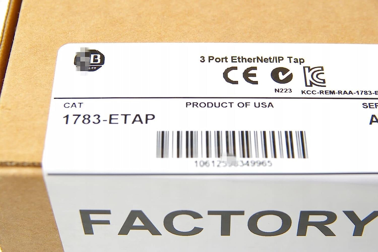 【◆新品 日本の首都発◆ 適当お願いごと書振り出し可◆】1783-ETAP EtherNet/IP 水道栓モデュール 1783-ETAP PLCモデュール【６ヶ月引き受ける】
