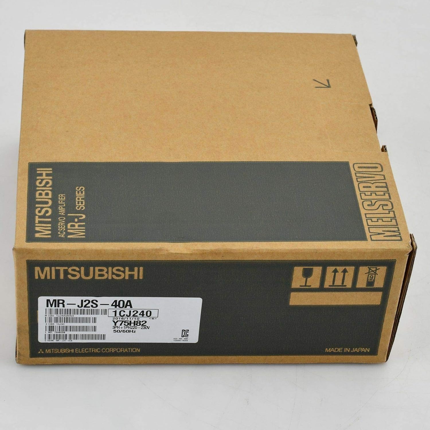 【◆新品 日本の首都発◆ 適当お願いごと書振り出し可◆】三菱電機 MR-J2S-40A ACサーボアンプリファイアー【６ヶ月引き受ける】