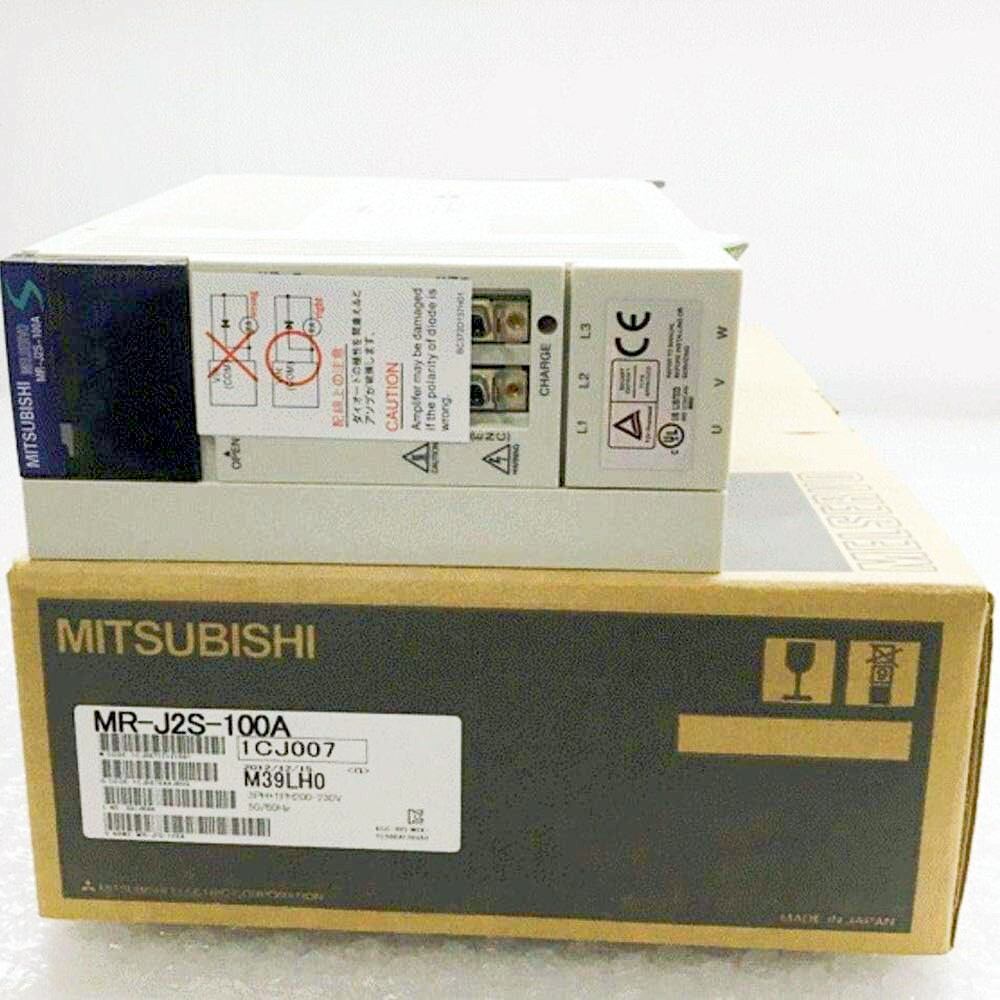 【◆新品 東京発◆ 適格請求書発行可◆】MITSUBISHI 三菱電機 MR-J2S-100A ACサーボアンプ【６ヶ月保証】