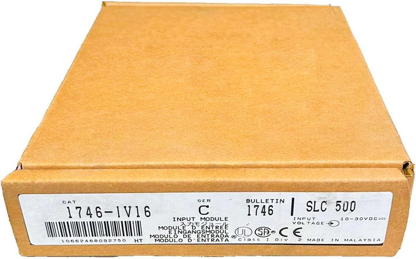 【◆新品 東京発◆ 適格請求書発行可◆】1746-IV16 SLC 500出力モジュール 1746IV16 PLCモジュール 箱入り【６ヶ月保証】