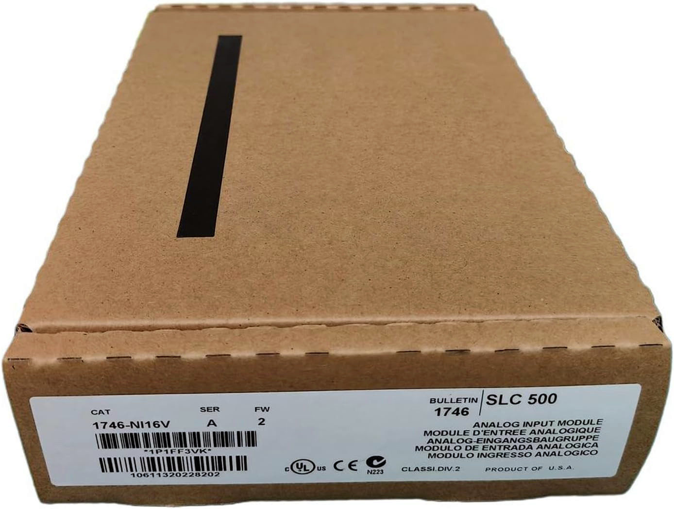 【◆新品 東京発◆ 適格請求書発行可◆】（産業用）1746-NI16V アナログ入力モジュール 1746NI16V【６ヶ月保証】