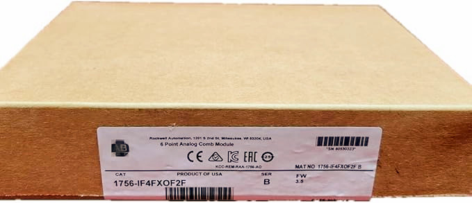【◆新品 東京発◆ 適格請求書発行可◆】(産業用)1756-IF4FXOF2F PLCユニット 1756IF4FXOF2F【6ヶ月保証】|ヒマワリショップ