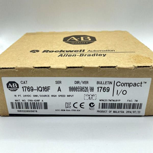 【◆新品 東京発◆ 適格請求書発行可◆】（産業用）1769-IQ16F PLCユニット1769IQ16F 【６ヶ月保証】