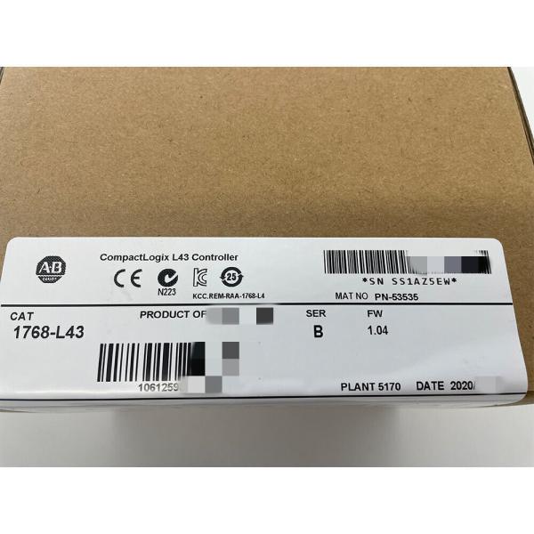 【◆新品 日本の首都発◆ 適当お願いごと書振り出し可◆】1768-L43   PLC社会的単位1768L43 【６ヶ月引き受ける】