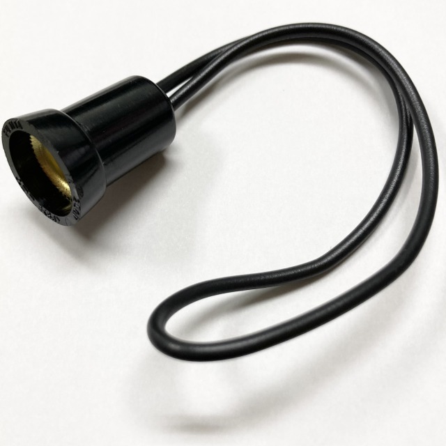 楽天市場】アサヒ 豆ソケット E12 黒 E12口金用 : オールライト