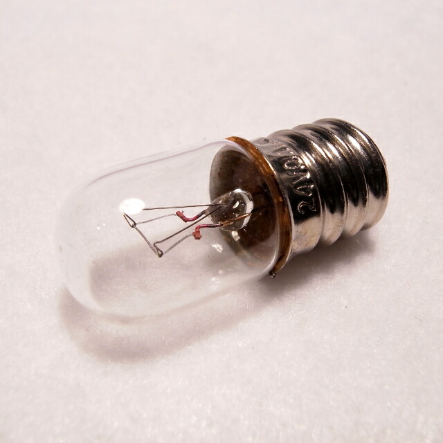 パイロットランプ T13 E12 24V 0.11A 100個セット【返品交換不可】クリアー スクリュー 口金 ねじ込み 配電盤表示用 パネル 制御機器 確認表示灯 保守用 電子機器 消火栓 防災 防火設備 部品 小型 白熱灯 豆電球 クリヤー ケース販売