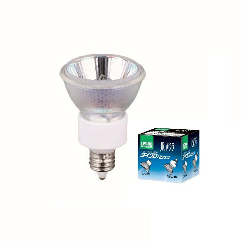 USHIO(ウシオ) スーパーライン (JR)φ35 広角 JR12V20WLW/K3/EZ-H【返品交換不可】EZ10口金 屋内専用 赤外線カット Ra100 ミラーハロゲンランプ 白熱電球 スポットライト|豆電球専門店 abo