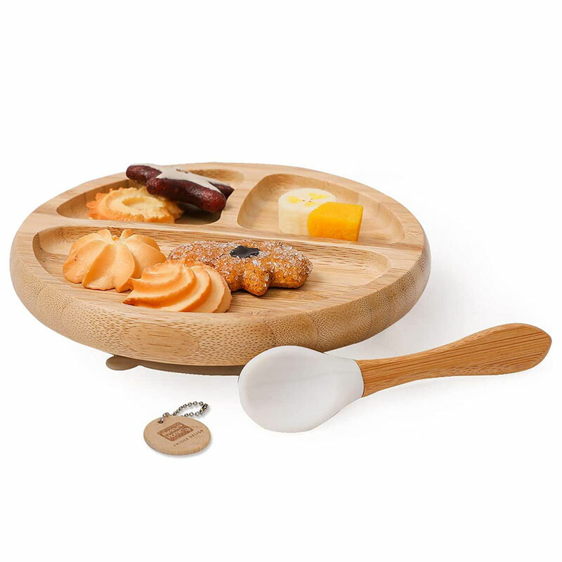 Mamimami Home ベビー食器 吸盤 竹食器 1セット ベージュ 離乳食 食器 プレート スプーン 食品級シリコン 自分で食べる くっつく 電子レンジ可 高温消毒 ひっくり返らない ベビー 子供 皿 食事 滑り止め 幼児 出産祝い ギフト 5 好評 Mamimami Home ベビー食器 吸盤 竹食器 1セット ベージュ 離乳食 食器 プレート スプーン 食品級シリコン 自分で食べる くっつく 電子レンジ可 高温消毒 ひっくり返らない ベビー 子供 皿 食事 滑り止め 幼児 出産祝い ギフト 5 好評