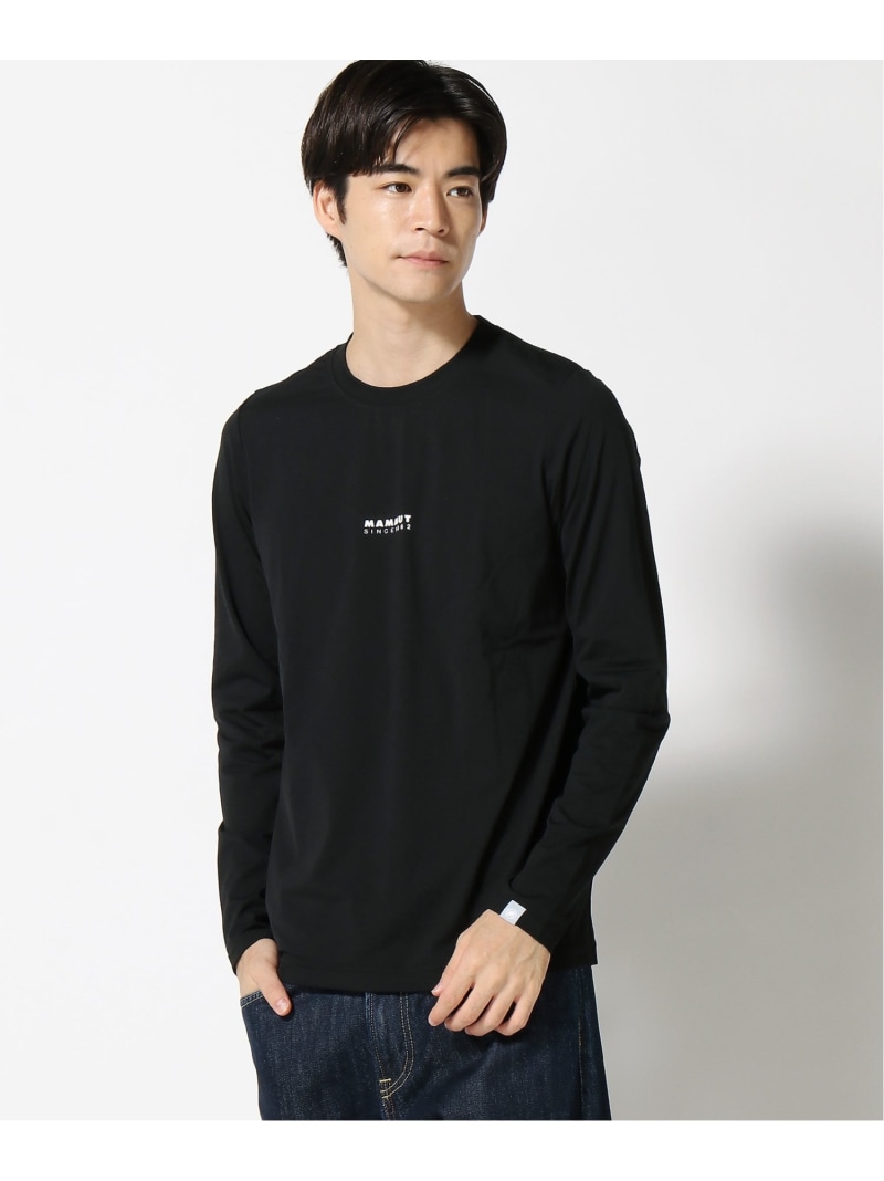 早い者勝ち！MAMMUT ロングスリーブTシャツ 新品タグ付き　美品 楽天市場】MAMMUT/(M)【公式】QD ロゴ プリント ロングスリーブ