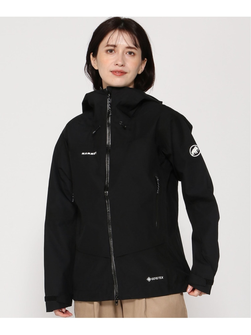 MAMMUT/(W)アルパイン ガイド ハードシェル フーデッド ジャケット アジアンフィット MAMMUT マムート ジャケット・アウター その他のジャケット・アウター ブラック【送料無料】[ Fashion]｜MAMMUT