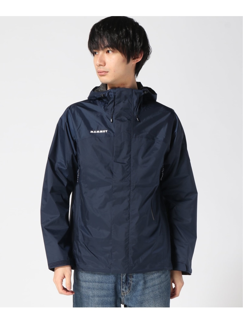 MAMMUT/(M)【公式】マイクロレイヤー 3.0 ハードシェル フーデッド ジャケット AF MAMMUT マムート ジャケット・アウター ナイロンジャケット ネイビー【送料無料】[ Fashion]