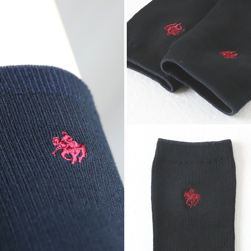 楽天市場 グンゼ Polo ワンポイント スクールソックス クルー丈 21 23cm 23 25cm 靴下 クルーソックス レディース ポロ 通学 通勤 ソックス スクログ