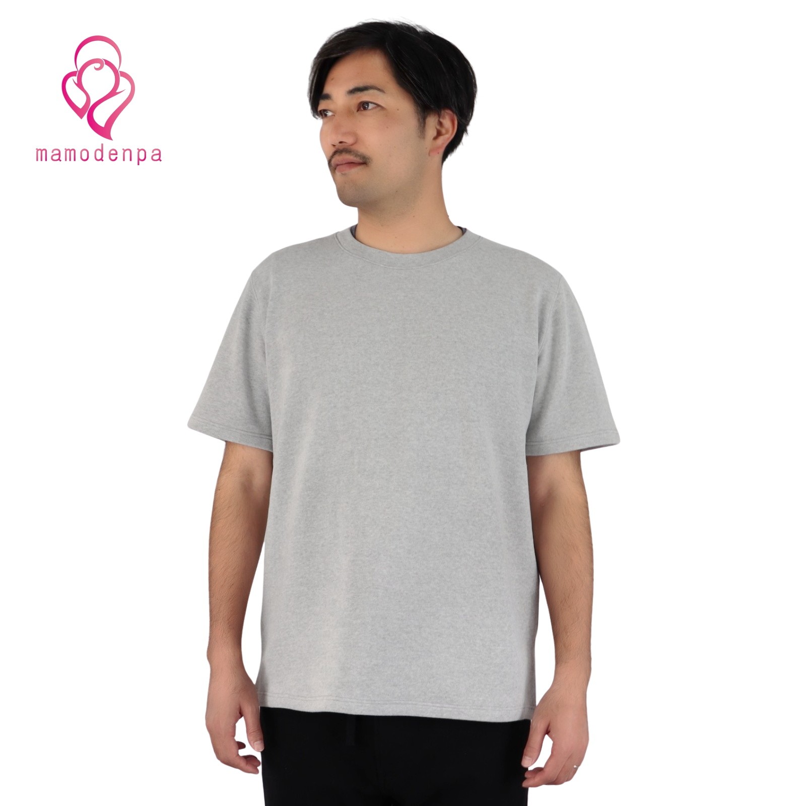 【日本製】電磁波シールド半袖Ｔシャツ 高性能電磁波対策・防止ウェア 男女兼用 M/L/XL/2XL/3XLサイズ グレー EMC-339HTS