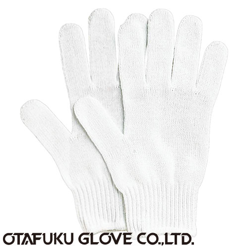 楽天市場】【純綿軍手】薄手編み手袋 カーグローブNo.500 [12双入