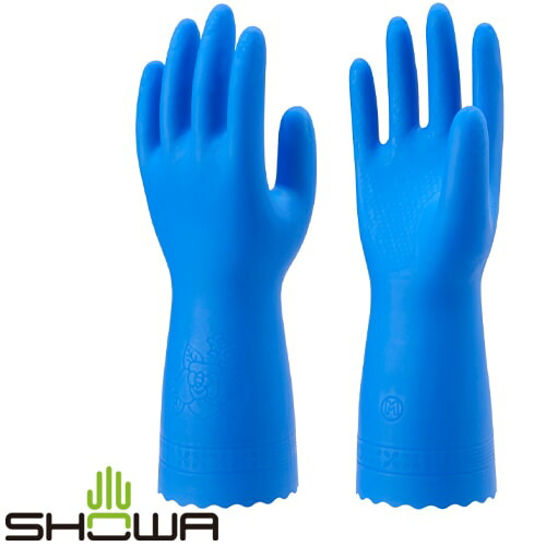ショーワ手袋　ビニローブ　炊事用ゴム手袋　ビニール手袋 w-348-0032.jpg