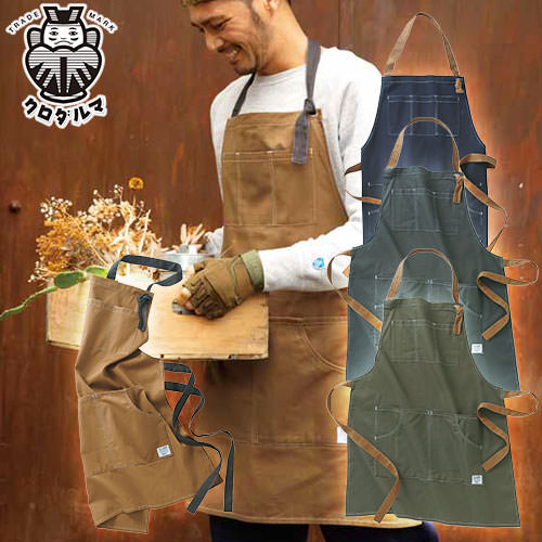 楽天市場】胸当てエプロン 首掛け クロダルマ D.GROW エプロン DG902