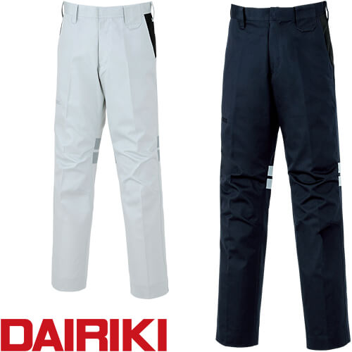 作業服 パンツ スラックス 大川被服 DAIRIKI ダイリキ 31705 作業着 通年 秋冬 作業ズボン 作業パンツ ワークパンツ ズボン おしゃれ かっこいい オフィス ユニホーム 作業 軽作業 外作業 工場 現場