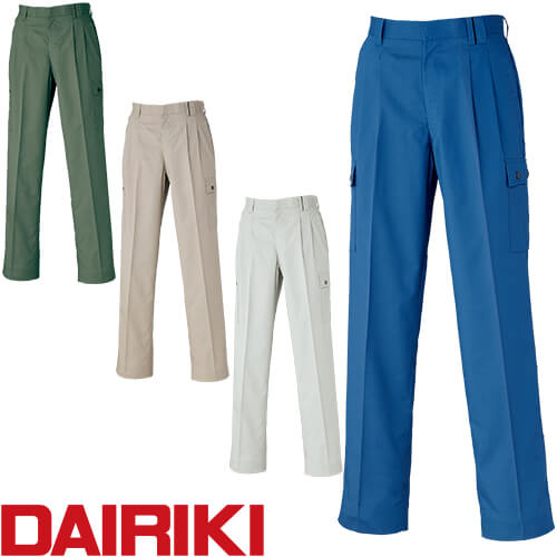 作業服 カーゴパンツ 大川被服 DAIRIKI ダイリキ D1-18006 カーゴパンツ 18006 作業着 春夏