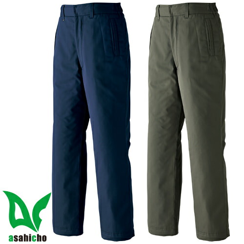 楽天市場】Asahicho 旭蝶繊維 パンツ(ワンタック脇シャーリング) 防寒