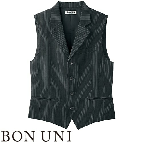 ボンユニ ベスト 制服 ユニフォーム BONUNI ボストン 15109-98 飲食店 レストラン カフェ バー ラウンジ メンズ ホテル ブライダル ソムリエ おしゃれ かっこいい｜作業着上下セットインナーまもる君