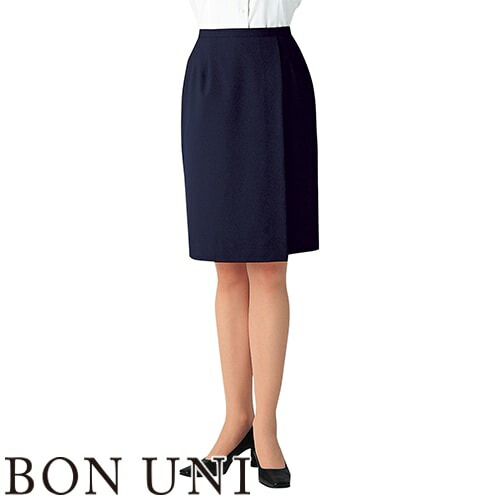 スカート ボンユニ 制服 ユニフォーム スーツ BONUNI ボストン ラップスカート 12207-19 飲食店 レディース ホテル レストラン ブライダル おしゃれ かっこいい｜作業着上下セットインナーまもる君
